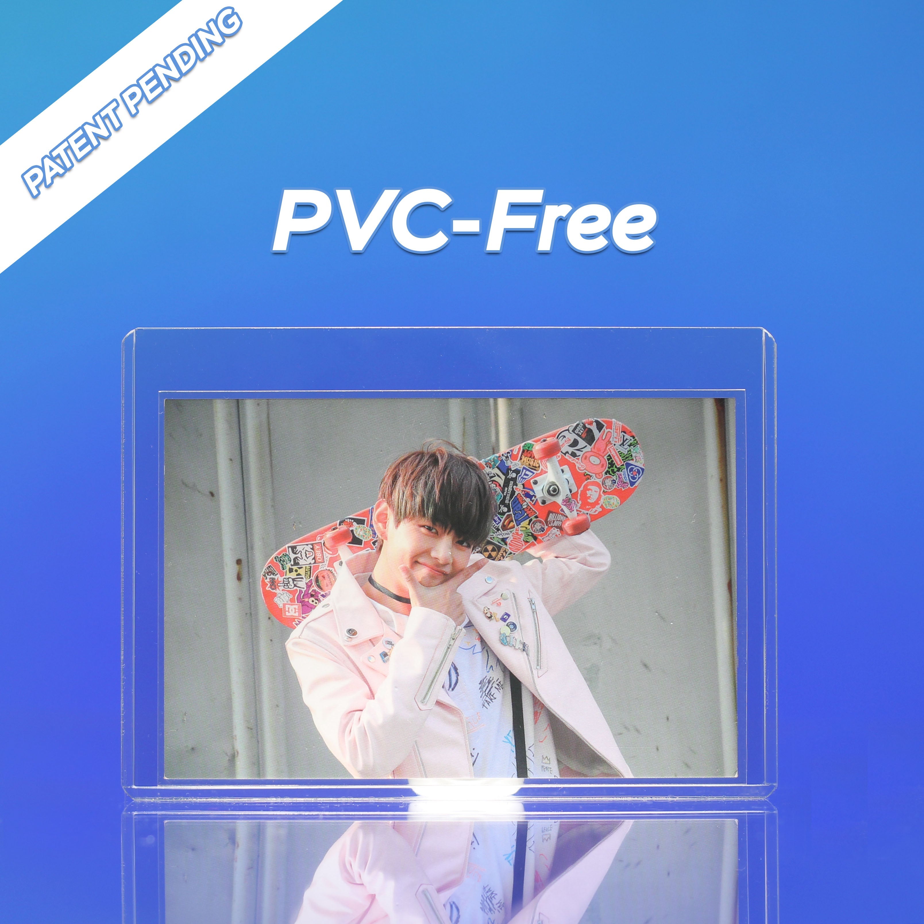 Archival Clear Photocard Toploader - Pack of 10 - LARGE - Prism Platinum