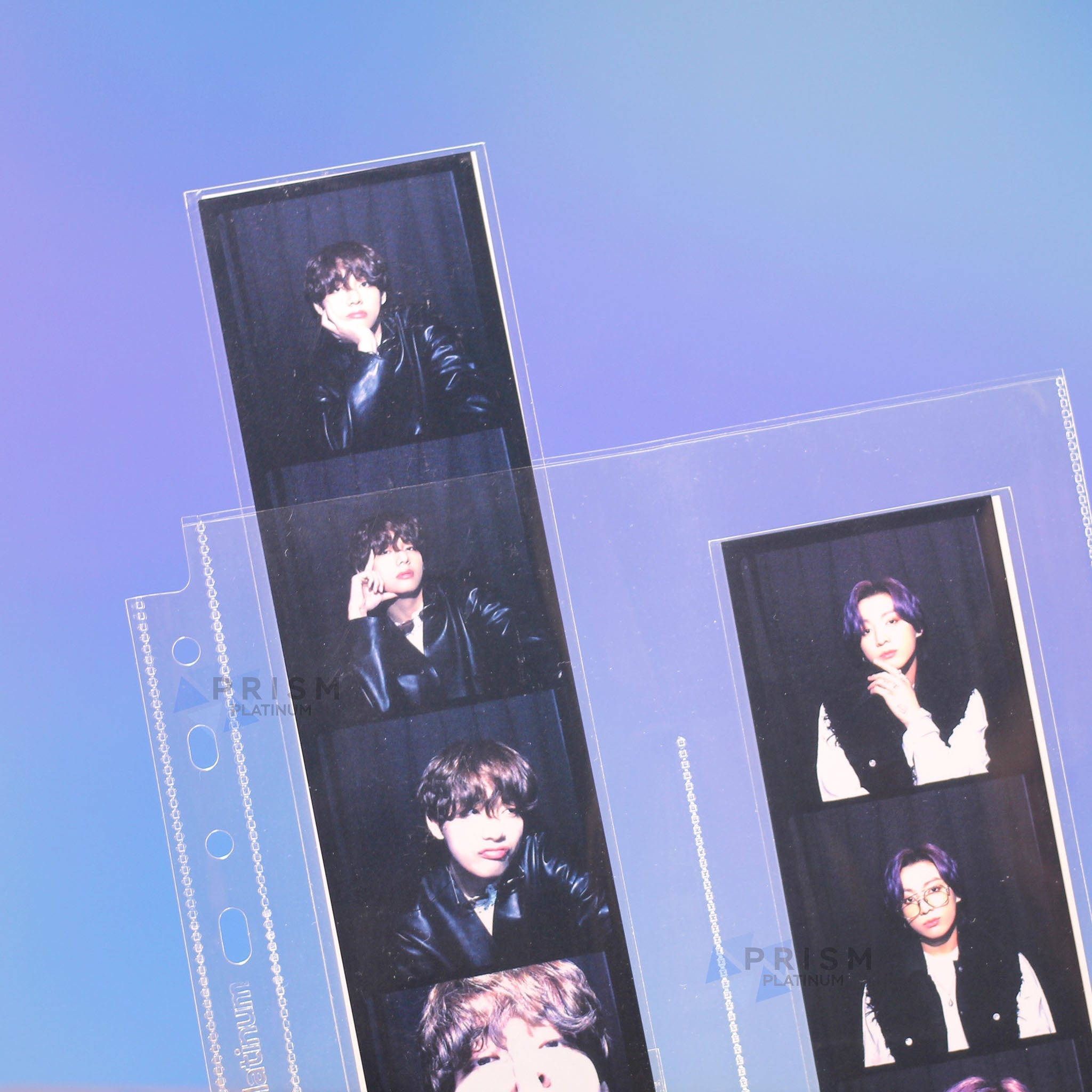 myCollection Custom A5 pages - 2-Pocket - Vertical - Prism Platinum