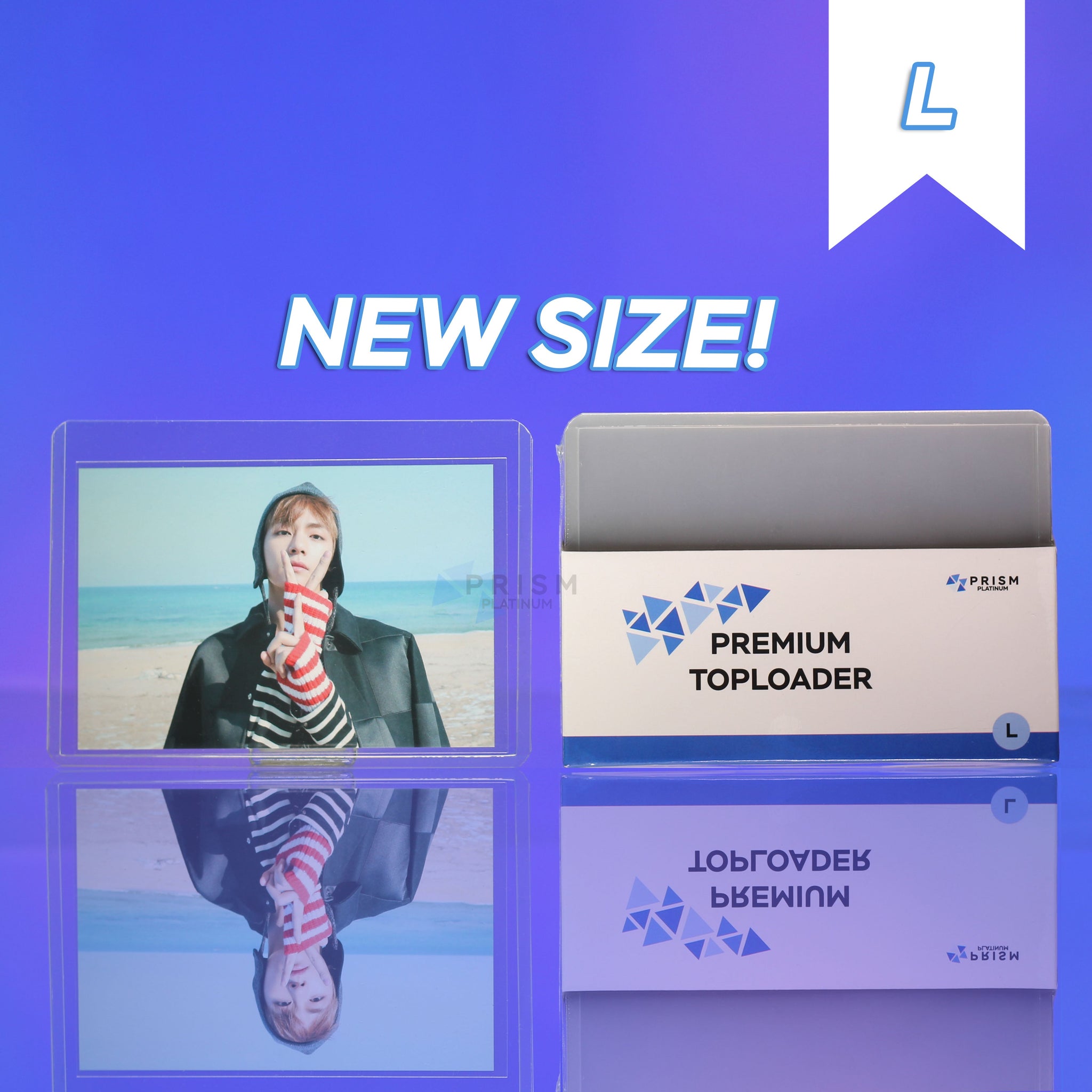 Premium Clear Toploader [Photocard Single Sleeve Perfect Fit] Inner Si