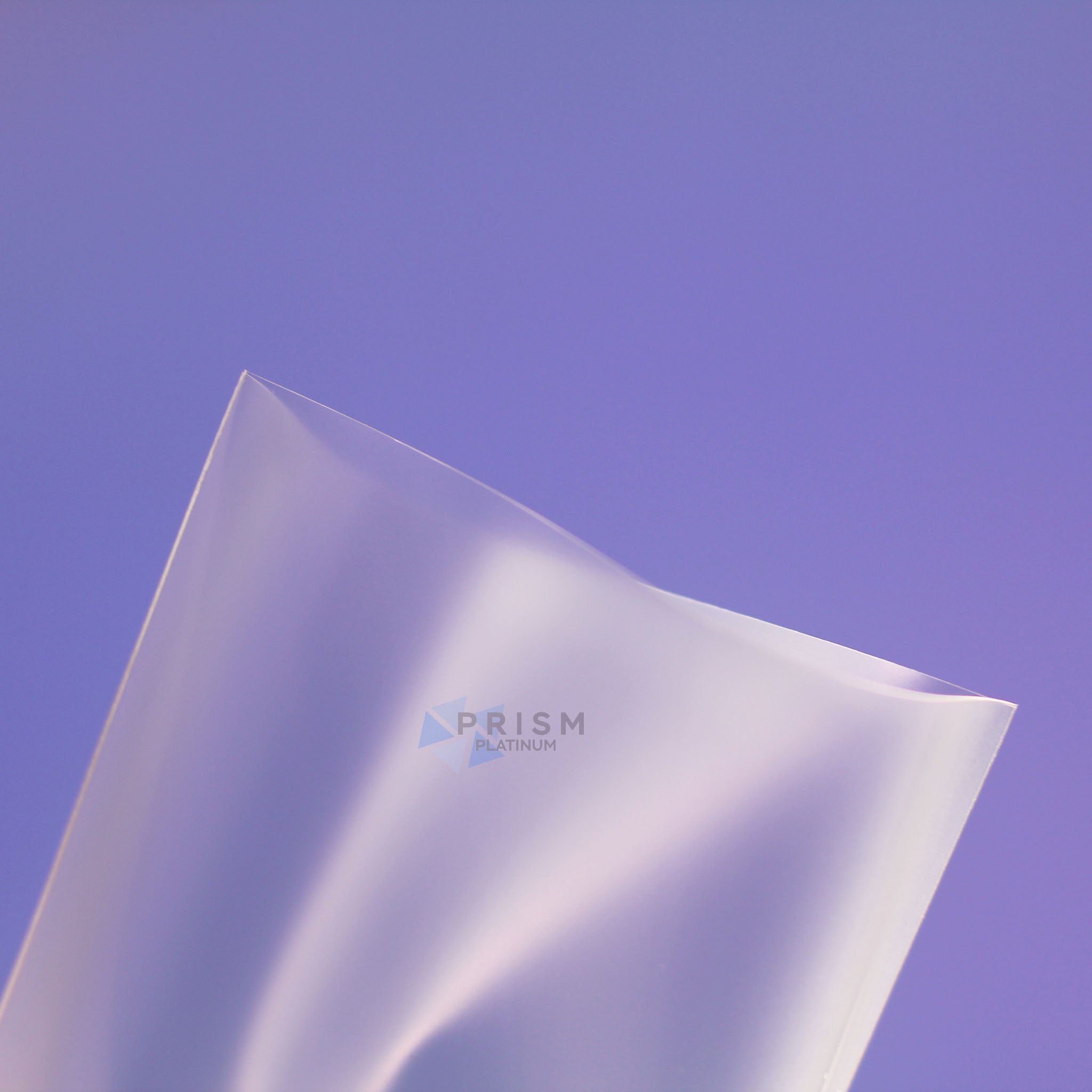 Premium Matte Clear Photocard Sleeves - Standard - Prism Platinum