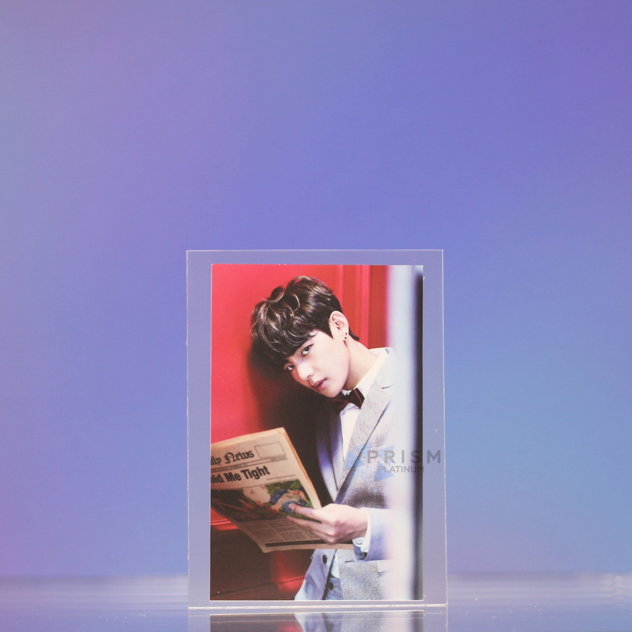 Premium Matte Clear Photocard Sleeves - Standard - Prism Platinum