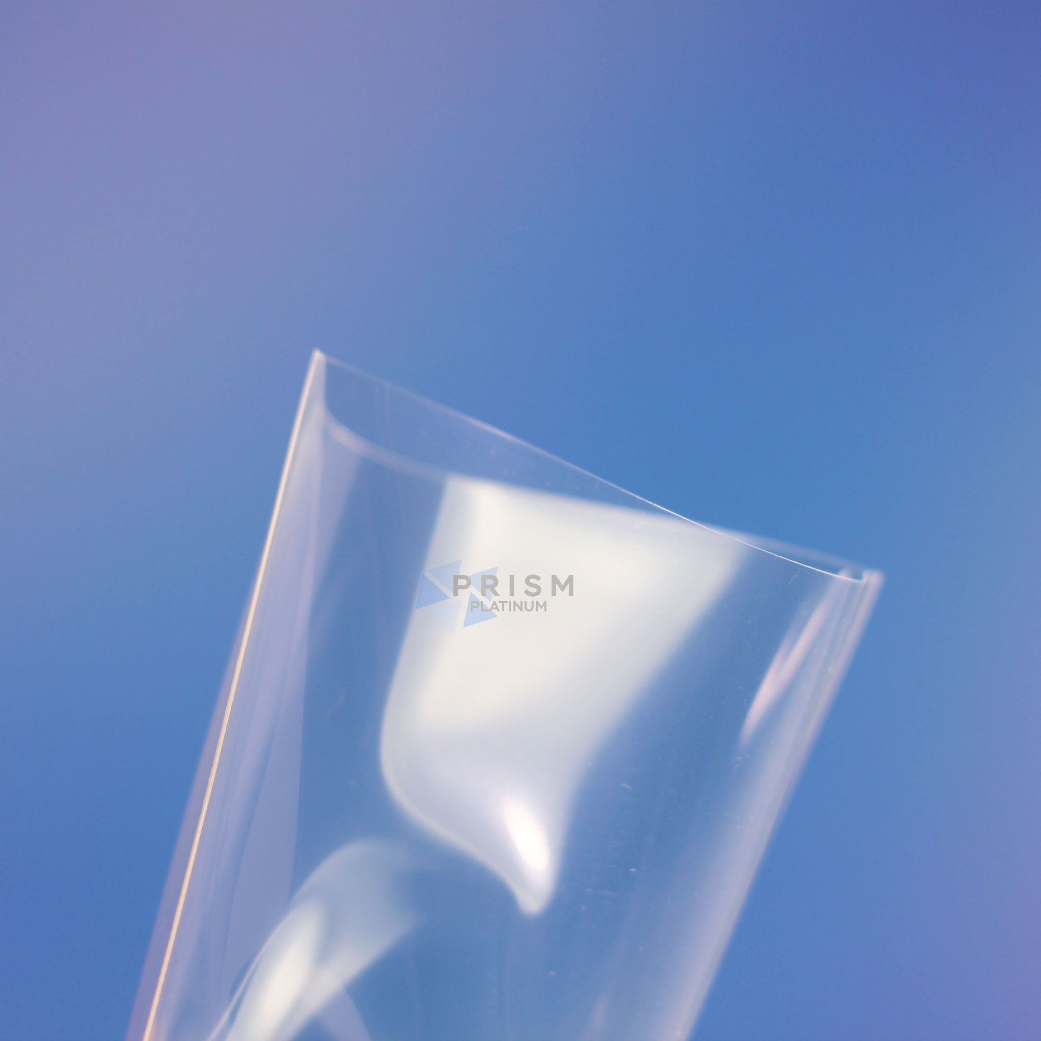 Premium Slim Photocard Sleeves - Prism Platinum