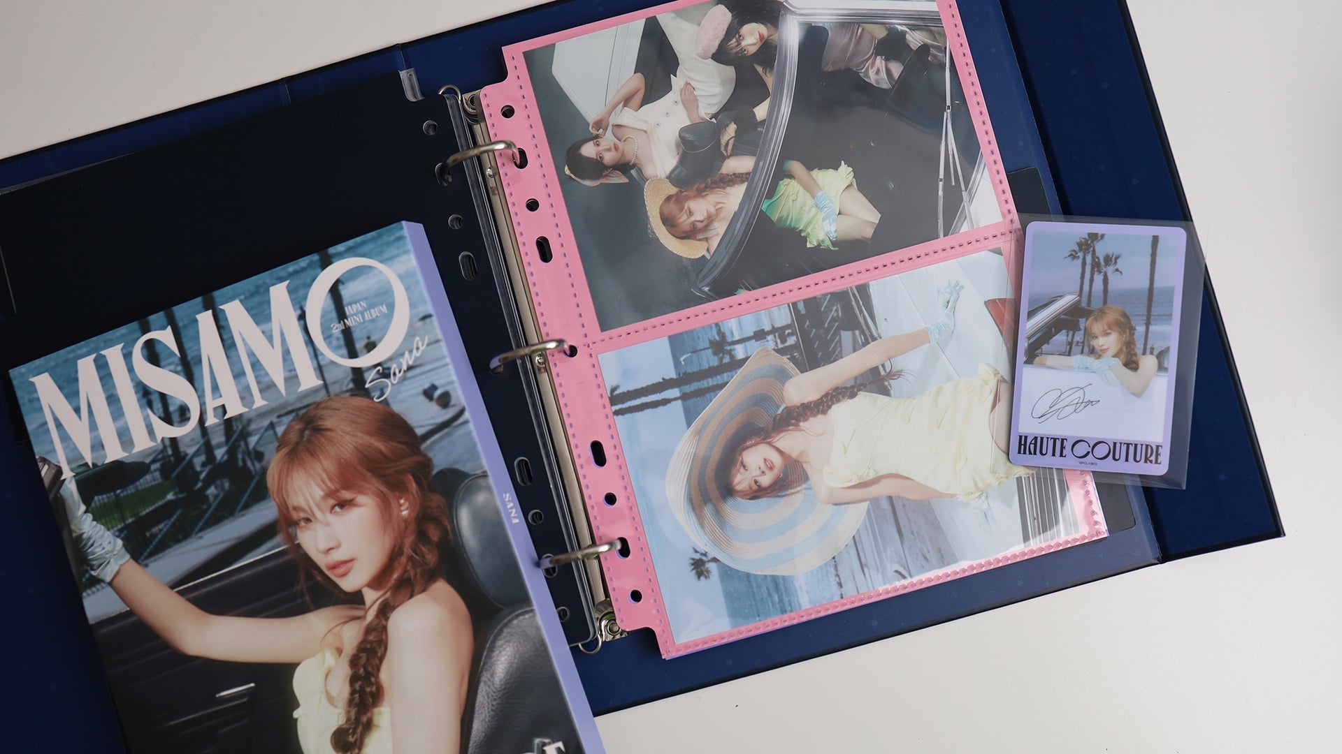 Creating the Perfect Binder Display for MISAMO JAPAN 2nd Mini Album ‘HAUTE COUTURE’ (Limited Solo Edition)