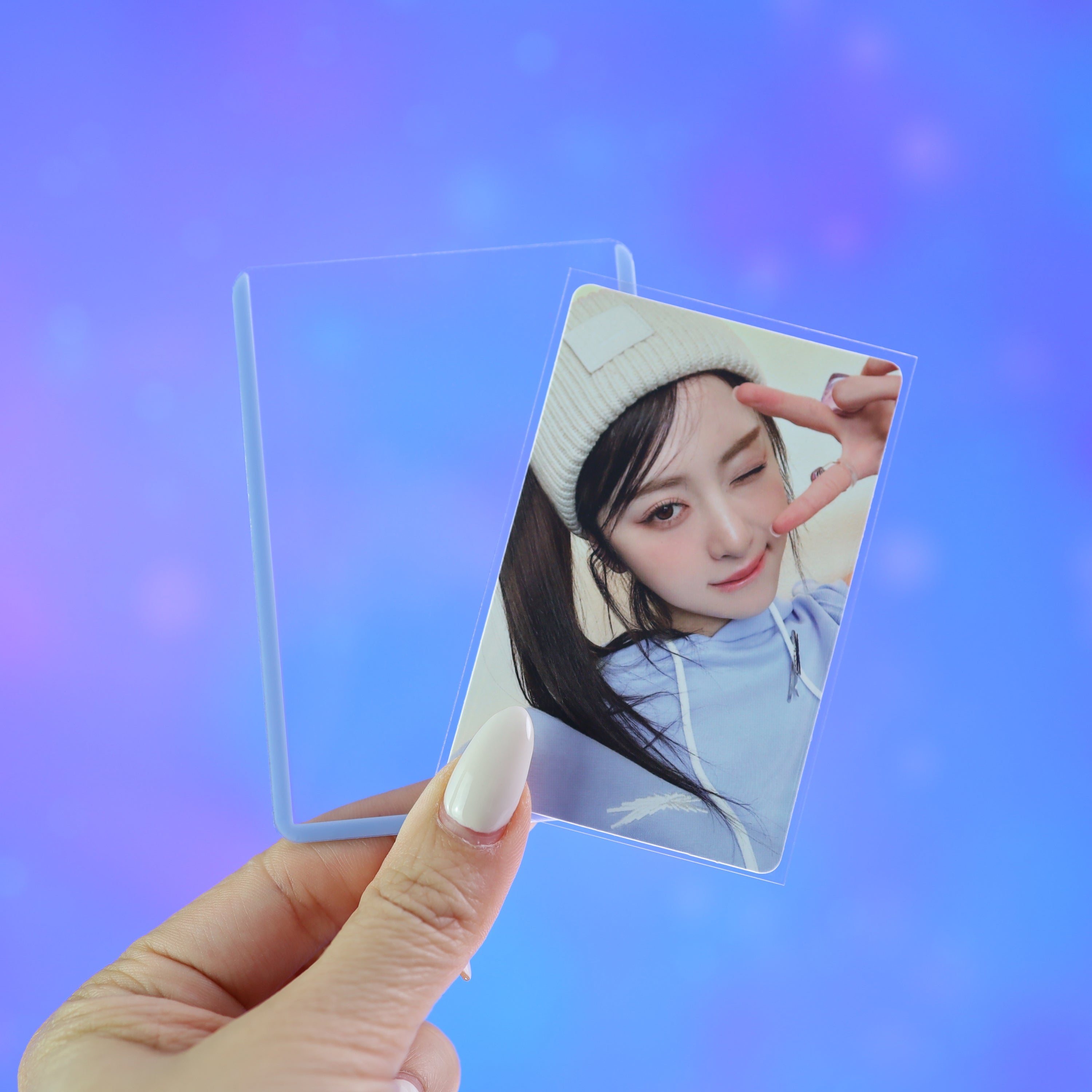 Photocard 2 #Size_Photocard#Colour_Blue - Celestial