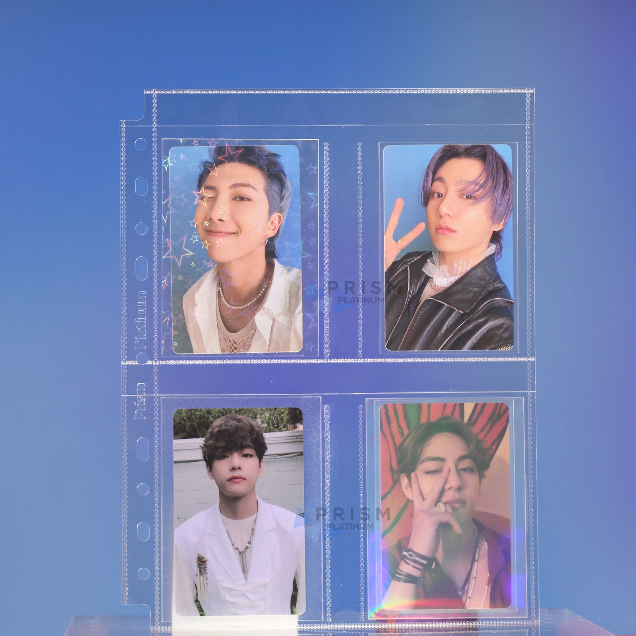 myCollection Custom A5 pages - 4-Pocket - Photo Card - Prism Platinum
